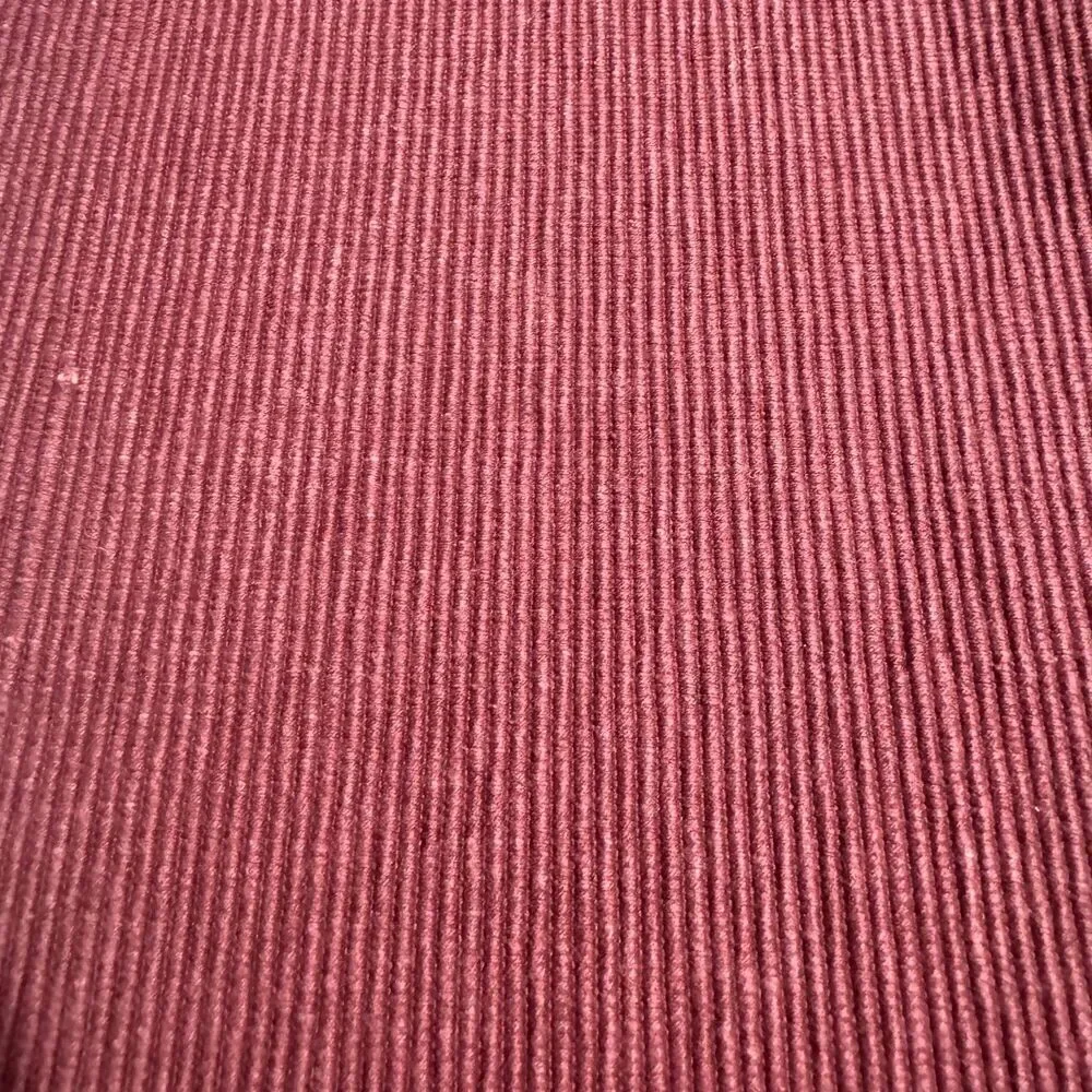 Placemats Kitchen Linens Set of 7 Red Ribbed Rectangular Holiday Place Setting
